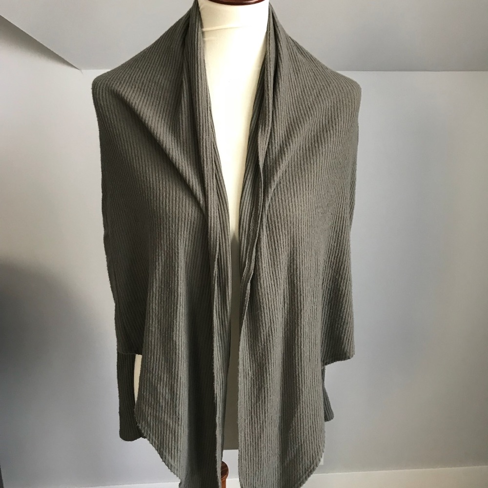 Extremely soft draped cardigan